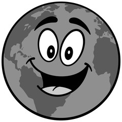 Earth Mascot Illustration