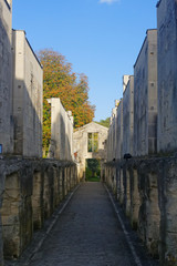 Ruins of old castle of Fere en tardenois, Aisne, France