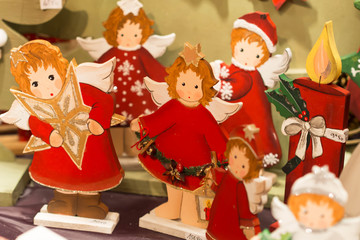 Obraz na płótnie Canvas Christmas Souvenir at Strasbourg Christmas Market, France