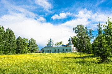 The Russian Orthodox Church in the village Kagirovo, Kostroma oblast.