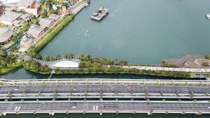 Boardwalk Gateway in Sentosa Island © Creativa Images