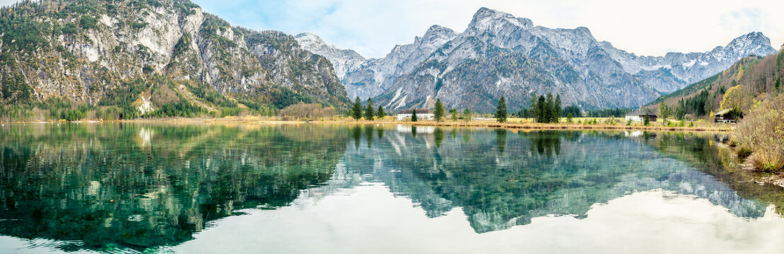 Panorama Almsee Ober&ouml;sterreich Herbst