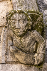 detalle figura catedral de Santander
