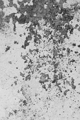 The vertical view of old,white, grey grunge concrete texture or background. Copy space. graphical resource