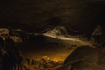 Mammoth Cave National Park Kentucky Darkness Creepy Stalagmites Stalactites 