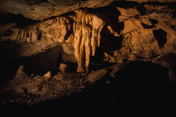 Mammoth Cave National Park Kentucky Darkness Creepy Stalagmites Stalactites 