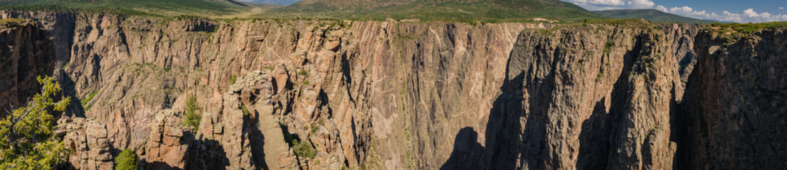 Black Canyon of the Gunnison National Park Colorado Landscape Cliffs