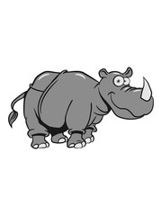 nashorn süss lustig