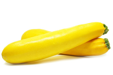 Fototapeta na wymiar Yellow squash isolated