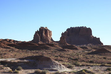 Fototapeta premium ゴブリン・バレー州立公園のモーリーズ・キャッスル