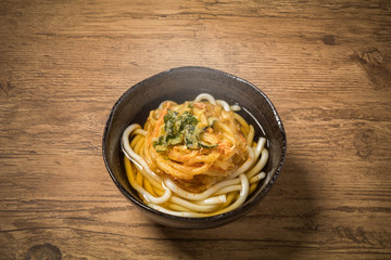 手打ちうどん　Hand-made udon Japanese cuisine