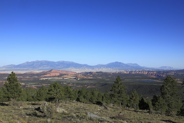 Fototapeta premium ウォーターポケット褶曲とマウント・エレン・ピーク