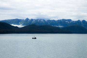 Alaskan Ocean Fishing Boat