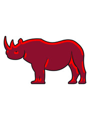 Fototapeta premium nashorn design