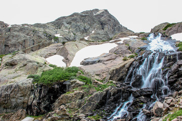 Rocky Mountain Waterfall