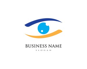 Obraz premium Eye Care vector logo design