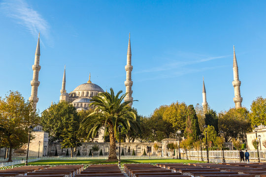 Blue mosque in Istanbul