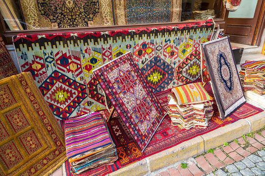 Handmade carpets in Istanbul