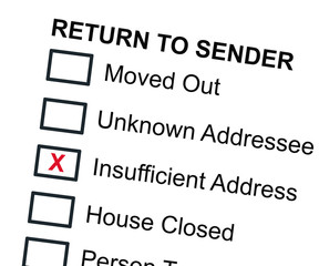 Return to sender concept