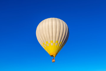 Hot air ballon in the sky