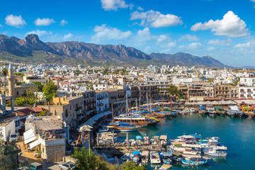 Harbour in Kyrenia (Girne), North Cyprus