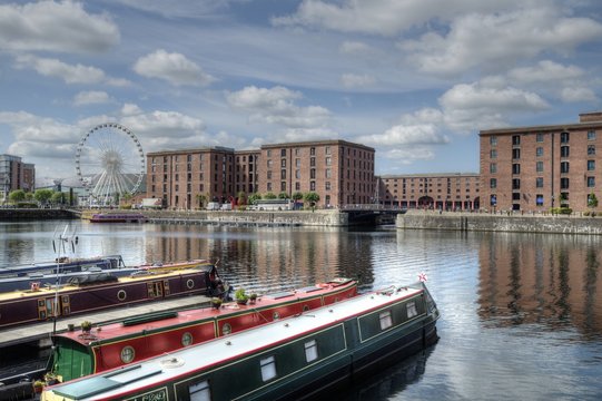 Albert Dock, Liverpool, UK.