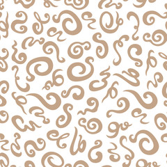 Decorative seamless pattern. Doodle Style. Vector illustration, eps 10.
