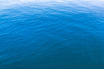 Obraz premium Blue sea surface