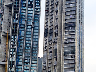 Fototapeta premium construction site, Build a building