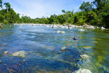 River in Baracoa, Cuba