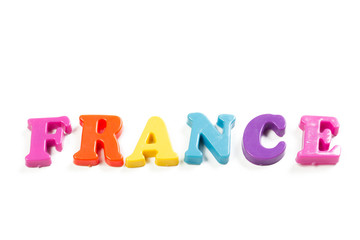 colorful toy alphabet letters