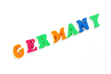 colorful toy alphabet letters