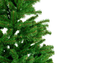 Christmas Tree isolated on white background