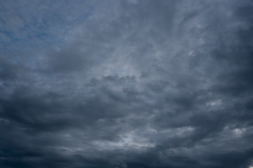 Obraz premium dark storm clouds with background,Dark clouds before a thunder-storm.