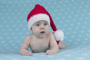 Santa Christmas baby