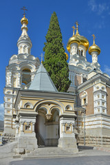Obraz premium Crimea. Yalta. Alexander Nevsky Church