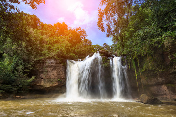 Haew suwat waterfall, khao yai national park, Thailand