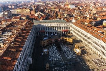 Fototapeta premium Saint Mark Square carnivale stage