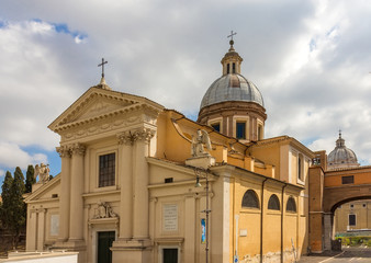 Saint Rocco church in Rome, Italy.