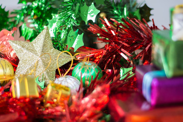 Christmas and New year background