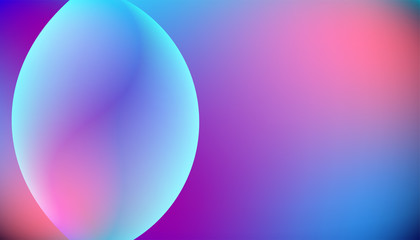 Vector background with colorful gradient