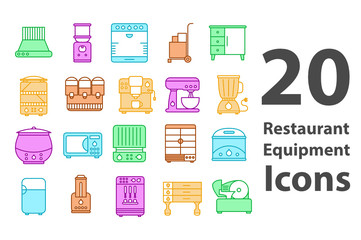 Restaurant Equipment Icons