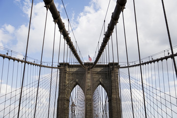 Fototapeta premium Brooklyn Bridge, New York, United States