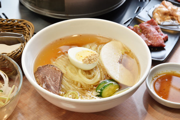 Morioka cold noodles, Japanese food