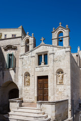 Obraz premium St. Biagio Church. Sassi of Matera. Basilicata.