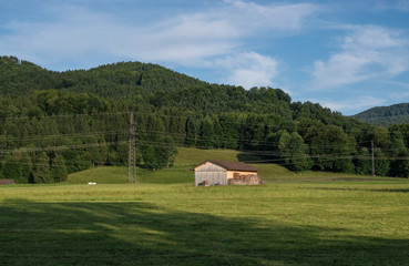 Obraz premium The landscape of mountain in Tyrol, Austria