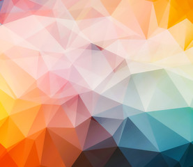 Fototapeta premium triangular abstract background