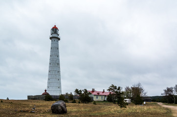 Fototapeta na wymiar Tahkuna Lighthouse in Estonia