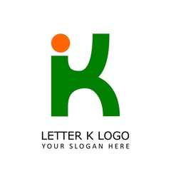 letter k people logo
