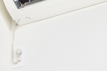 エアコンとコンセント